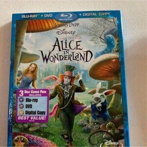 Disney Alice in Wonderland blu ray combo pack with digital copy- NEW‎ UNOPENED